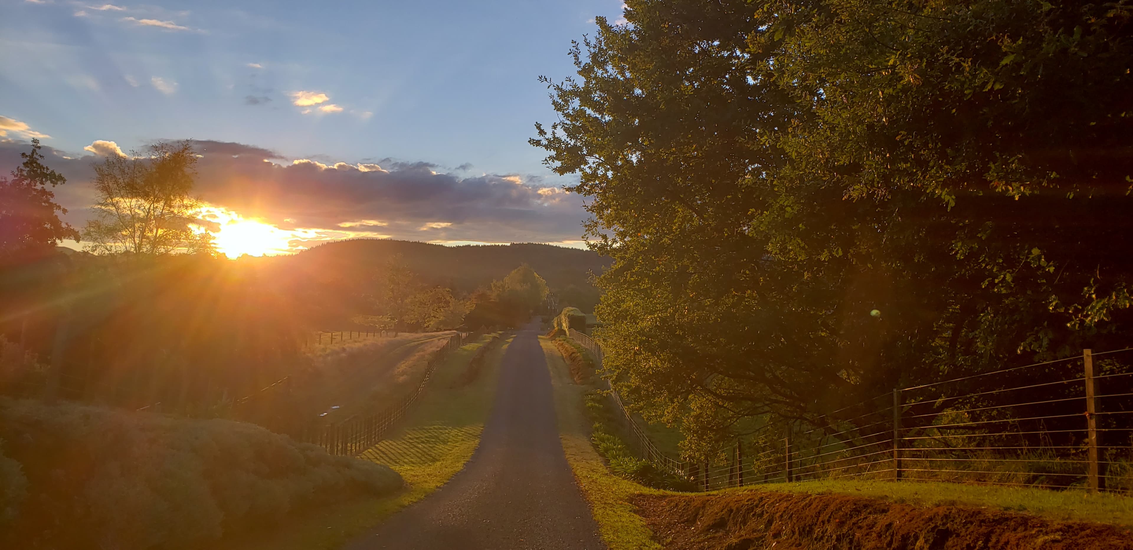 Scenery around Fantail Fields